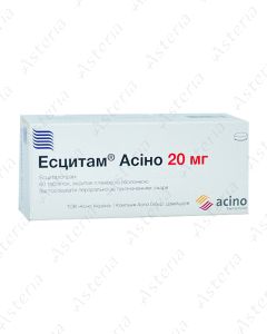 Эсцитам Асино таб. 20мг N60