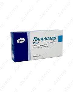 Липримар (таб. 40мг х30)