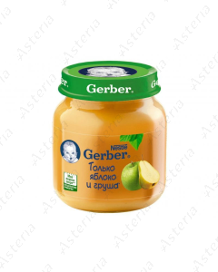 Пюре Gerber яблоко груша пакетик 130г