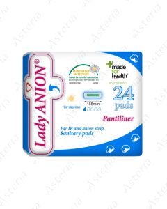 Lady ANION Гигиеническая прокладка 155 мм 1 капля N24