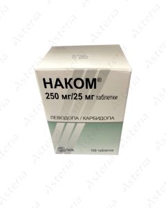 Наком (25мг/250мг таб х10)
