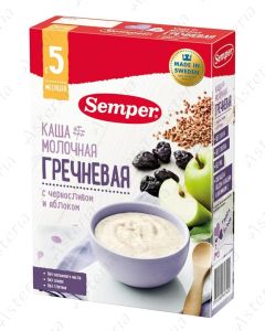 Семоер из молока, гречки, чернослива и яблок 180 г