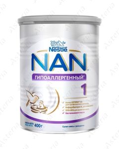 Нан гипоаллергенная формула N1 400г