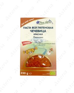 Fleur Alpine Органические безглютеновые звезды красной чечевицы 250г