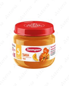 Тыквенное пюре Semper 80 г