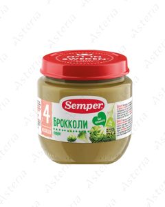 Пюре из брокколи Semper 80 г