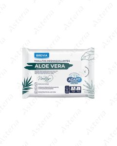 Влажные салфетки Brevia мицеллярные с алоэ вера N15