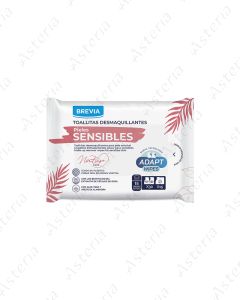 Влажные мицеллярные салфетки Brevia для чувствительной кожи N15