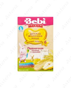 Беби Молочная кашапшеничная печенье с грушей 200г