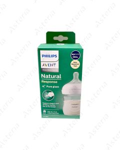 Бутылочка для кормления Avent Natural 0M+ 2 капли 125мл N1 930/01