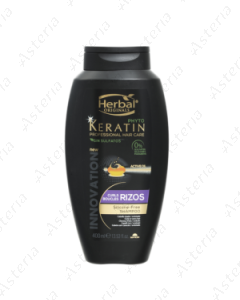 HERBAL ORIGINALS шампунь фито кератин - кудрявки 400мл 70204