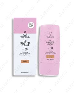 YOUTH LAB  CC крем для разглаживания цвета кожи с тональным эффектом SPF30 40мл 01756