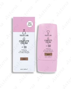 YOUTH LAB  CC крем для разглаживания цвета кожи с тонизирующим эффектом SPF30 40мл 01787