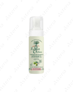 Ле Петит ОливьеУспокаивающая очищающая пенка для глаз и лица 150 мл