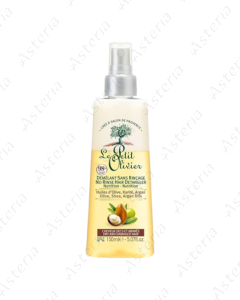 Ле Петит ОливьеКондиционер-спрей для вьющихся и поврежденных волос с оливковым маслом, маслом арганы и маслом ши 150 мл