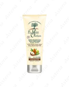 Ле Петит Оливье Восстанавливающий кондиционер для поврежденных и сухих волос с маслом оливы, арганы и ши 200 мл