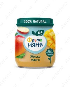 Фруто Няня Пюре Яблоко, Манго 100г