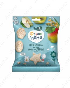 Фруто няня хлебцы Рис 30г
