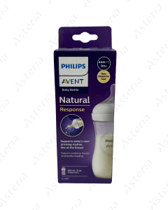 Бутылочка для кормления Avent Natural 1M+ 3 капли 260 мл 903/01