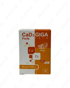 Кальций D3 Giga Pharm таб 1700 мг N60