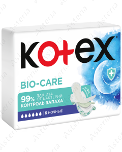 Kotex Bio-care Ночной N6
