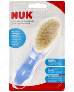 Нукрасческа из натуральных волос синего цвета