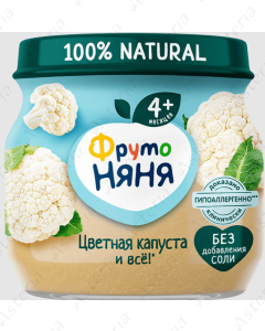 Фруто Няня Пюре Цветная капуста 80г