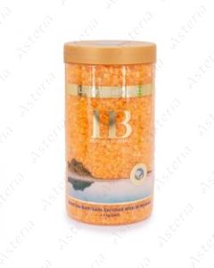 HB H&B Соль для ванн с минералами Мертвого моря, жасмин, 1,2 кг 7365 /апельсин 43144/