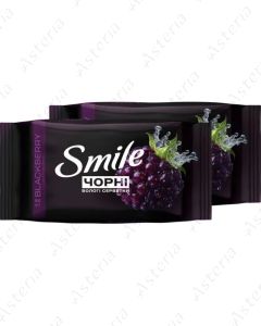 Влажные салфетки Smile с ароматом ежевики N10
