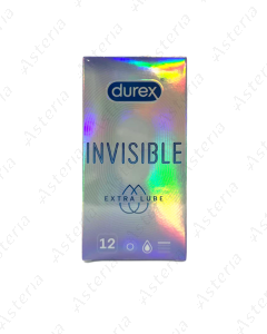 Презерватив Durex Invisible Extra Lube N12