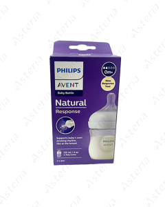 Бутылочка для кормления Avent Natural 0M+ 2 капли 125мл N1 