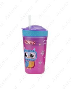 Nuby cup with stick and fruit bowl 24M+ 270ml