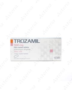 Trozamil coated tablets 500mg N3