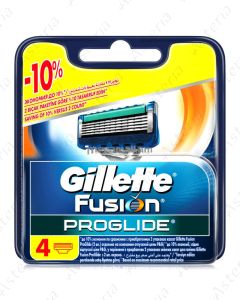 Gillette Fusion Proglide Replacement Blades N4