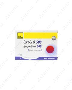 Cipro-Denk coated tablets 500mg N10