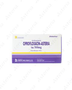 Ciprofloxacin-Asteria Tab. 500mg N20