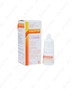 Salivin nasal drops 0.65% 5ml