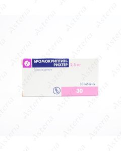 Bromocriptin-Richter 2,5 mg N30