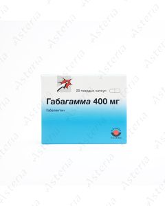 Gabagamma capsules 400mg N20