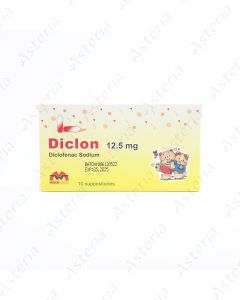 Diclon suppositories 12,5mg N10