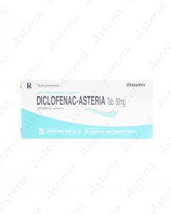 Diclofenac-Asteria 50 mg N20