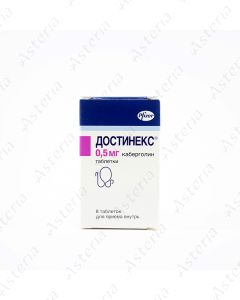 Dostinex tablets 0,5mg N8
