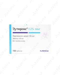 Euthyrox tablets 125mg N100