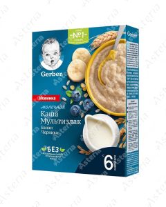 Gerber porridge milk blueberry banana 180g