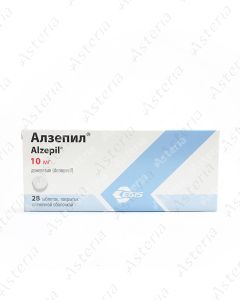 Alzepil coated tablets 10mg N28