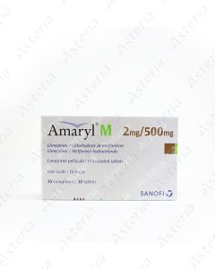 Amaryl M tab. 2mg/500mg N30