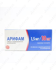 Arifam tablets 1.5mg/10mg N30