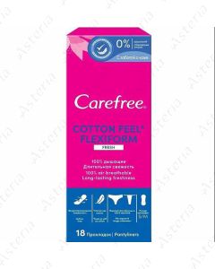 Carefree daily pads Cotton Feel Flexiform fresh N18