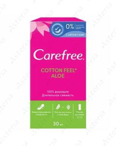 Carefree daily pads Cotton Feel Aloe N30