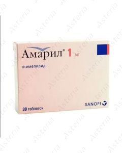 Amaryl tablets 1mg N30
